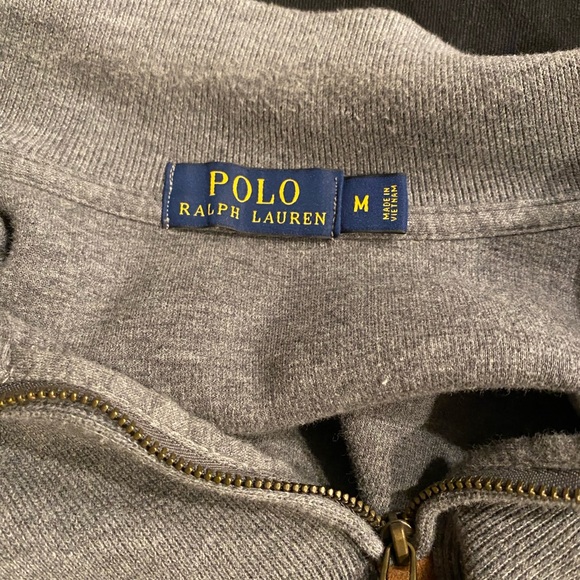 Polo Ralph Lauren Men’s Gray Quarter-Zip - Picture 4 of 4